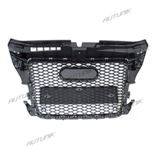 Wabengrill Grill Kühlergrill Schwarz für AUDI S3 A3 8P MODF 2008-2013 fg86