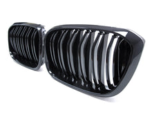 Kühlergrill Nieren Grille Grill Doppelsteg Schwarz Glanz Passend für BMW X3 G01 X4 G02 18-21 fg9