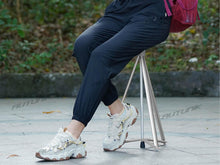 Autunik Faltbarer Gehstock mit Sitz Bergstock Wanderstock für Bergsteigen Wandern gs1