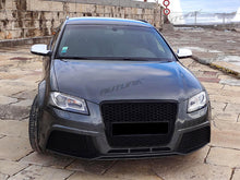 Wabengrill Grill Kühlergrill Schwarz für AUDI S3 A3 8P MODF 2008-2013 fg86