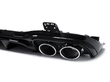 Diffusor Heckdiffusor Chrom Auspuffblenden Schwarz für Mercedes Benz E-Klasse W213 AMG Line ab 07.2021