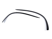 Autunik Schwarz Glanz Front Stoßstange Flossen Flaps für Mercedes Benz E Kl. C207 Coupe AMG Line 2013-2016 pz60