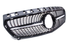 Autunik Schwarz Diamant Grill Kühlergrill Diamantgrill für Mercedes A Klasse W176 A180 A220 A45 AMG 12-15 pz134