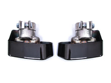 Auspuffblenden Endrohrblende Edelstahl Schwarz 8 Zylinder Optik Passend für BMW 5er F10 F11 520d 520i 6er F12 F13 640d 650i