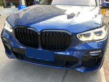 Kühlergrill Nieren Grille Grill Doppelsteg Glanz Schwarz Passend für BMW X5 G05 ab 11.2018 fg10