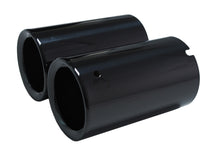 70mm Auspuffblenden Endrohre Endrohrblende Schwarz Passend für BMW 1er F20 125d 2er F22 3er F30 325d 330d