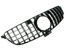 Kühlergrill Panamericana Grill Schwarz Chrom für Mercedes Benz GLE W166 SUV 2015-2019