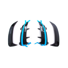 Autunik Heck Flossen Flaps Heck Stoßstangen Canards für Mercedes Benz A Klasse W177 Hatchback AMG Line pz3