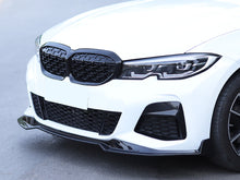 Frontspoiler Lippe Splitter Schwarz Passend für BMW 3er G20 G21 2018-2021
