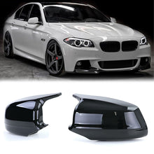Spiegelkappen Außenspiegel Abdeckung Schwarz Glanz Passend für BMW 5er F10 F11 2010 2011 2012 2013