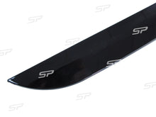 Autunik Schwarz Glanz Vertikale Fenster Flaps Heck Spoiler für AUDI A6 C7 Allroad Avant 2012-2018 od55