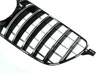 Kühlergrill Panamericana Grill Schwarz Chrom für Mercedes Benz GLE W166 SUV 2015-2019