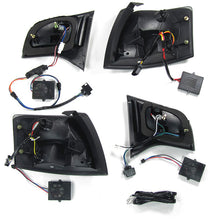 Rückleuchten + Blinker LED Schwarz für Audi A4 B7 Avant Kombi 2004-2008