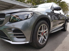 Nebelscheinwerfer Blenden Fin Leisten Chrom für Mercedes-Benz GLC X253 C253 AMG Line 2016-2019 pz67