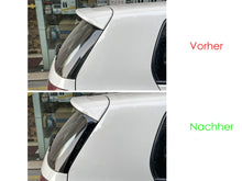 Schwarz Glanz Vertikale Heck Spoiler Flaps Heckflügel für VW GOLF 6 VI MK6 GTI R GTD 2008-2013 vw11