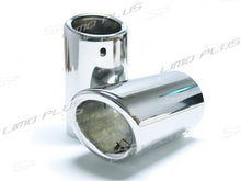 2x 68mm Chrom Auspuffblenden Endrohrblende für VW GOLF 7 Golf VII GOLF 6 Golf VI TSI TDI 2009-2021 vw23