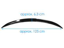 Schwarz Glanz Heckspoiler Spoilerlippe Spoiler für Mercedes W206 Limo 21+ sp13