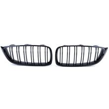 Kühlergrill Nieren Grille Grill Doppelsteg Glanz Schwarz Passend für BMW 4er F32 F33 F36 13-21