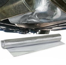 Autunik 1,5mm Hitzeschutz Matte 20cmx30cm Auspuff Thermo Alu Keramik selbstklebend 500°C