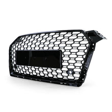 Wabengrill Kühlergrill Grill Sport Schwarz Glanz für AUDI A5 F5 2016 2017 2018 2019