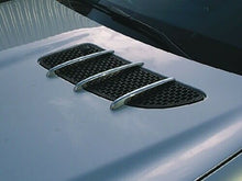 Autunik Satz Chrom Flnnen Lüfteinlass Motorhaube für Mercedes Benz SLK R171 2004 2005 2006 2007 2008 2009 2010 2011