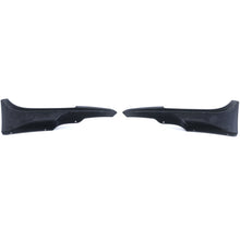Front Spoiler Splitter Flossen Flaps Schwarz Passend für BMW 3er E92 E93 M Sport Paket 2006-2010