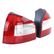 Rückleuchten Rot Weiss Paar Facelift Look für AUDI A3 8L VFL 1996-2000