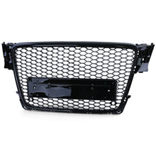 Wabengrill Kühlergrill Grill Schwarz für AUDI A4 B8 8K Limo Avant VFL 2007-2011