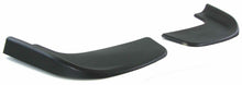 Autunik Front Spoiler Flaps Cup Wings flach universal Schwarz