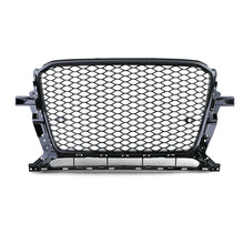 Wabengrill Kühlergrill Grill Sport Schwarz Glnaz für AUDI Q5 8R MODF 2012-2016