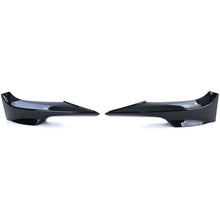 Front Spoiler Splitter Flossen Flaps Schwarz Passend für BMW 3er E92 E93 M Sport Paket 2006-2010