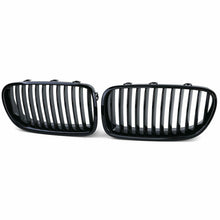 Kühlergrill Nieren Grille Grill Schwarz Glanz Passend für BMW 5er F10 F11 2010-2017