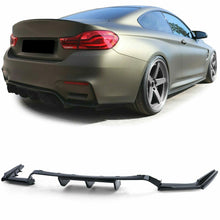 Heckdiffusor Diffusor + Auspuffblenden Schwarz Passend für BMW M3 F80 M4 F82 F83 14-21