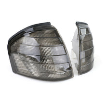 Autunik Seitenblinker Blinker Schwarz Smoke Paar für Mercedes Benz C-Klasse W202 1993-2000