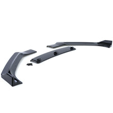 Front Spoiler Lippe Stoßstange Schwarz für Audi A4 B9 8W 2015-2019