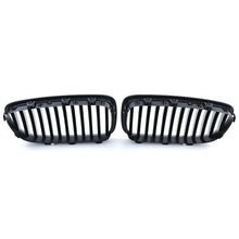 Kühlergrill Nieren Grille Grill Schwarz Glanz Passend für BMW 5er F10 F11 2010-2017