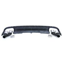 Autunik Heckdiffusor Diffusor Auspuffblenden Chrom für Audi A4 B8 Limo Avant 2007-2011