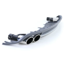Autunik Heckdiffusor Diffusor Auspuffblenden Chrom für Audi A4 B8 Limo Avant 2007-2011