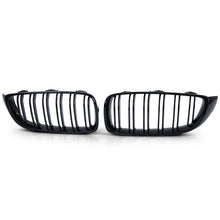 Kühlergrill Nieren Grille Grill Doppelsteg Glanz Schwarz Passend für BMW 4er F32 F33 F36 13-21