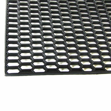 Autunik Waben Gitter Fein ABS Kunststoff 120x40cm Sport Race Sport Look für Stoßstange Grill