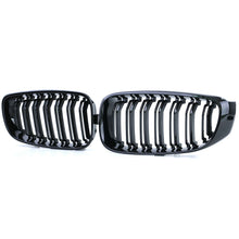 Sport Kühlergrill Front Grill Doppelsteg Schwarz Glanz passend für BMW 3er GT F34