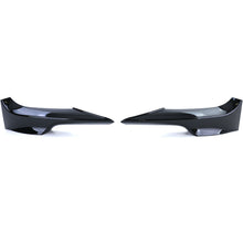 Front Spoiler Splitter Flossen Flaps Schwarz Passend für BMW 3er E92 E93 M Sport Paket 2006-2010