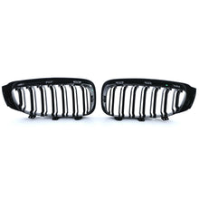 Sport Kühlergrill Front Grill Doppelsteg Schwarz Glanz passend für BMW 3er GT F34
