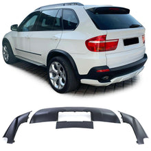 Diffusor Front- & Heckstoßstange Aerodynamik Nachrüstsatz Passend für BMW X5 E70 2007-2010