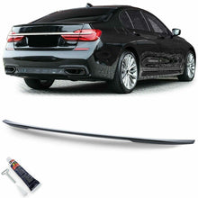 Spoiler Heckspoiler Schwarz mit ABE Passend für BMW 7er G11 G12 2015-2018 Vor MOPF