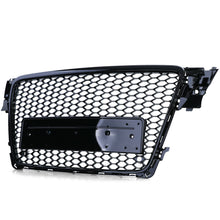 Wabengrill Kühlergrill Grill Schwarz für AUDI A4 B8 8K Limo Avant VFL 2007-2011