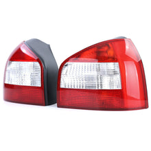 Rückleuchten Rot Weiss Paar Facelift Look für AUDI A3 8L VFL 1996-2000