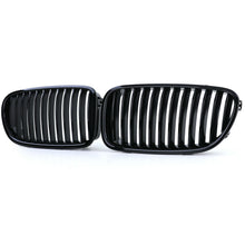 Kühlergrill Nieren Grille Grill Schwarz Glanz Passend für BMW 5er F10 F11 2010-2017