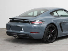 Sport Auspuffblenden Endrohre Silber für Porsche 718 Cayman Boxster ab 2016 Benzin et188