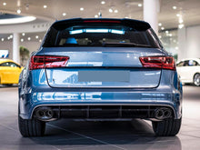 Matt Carbon Fiber Endrohr Auspuffblenden Blende für AUDI RS4 RS5 RS6 RS7 Stoßstange et265